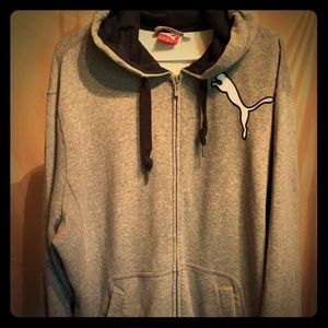 Men’s Long Sleeve Zip-Up Sport Lifestyle Hoodie XL